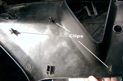 Clips for Upper Rear Trim